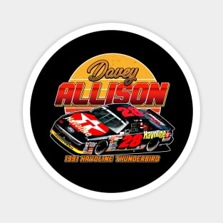 Davey Allison 28 90s Retro Magnet